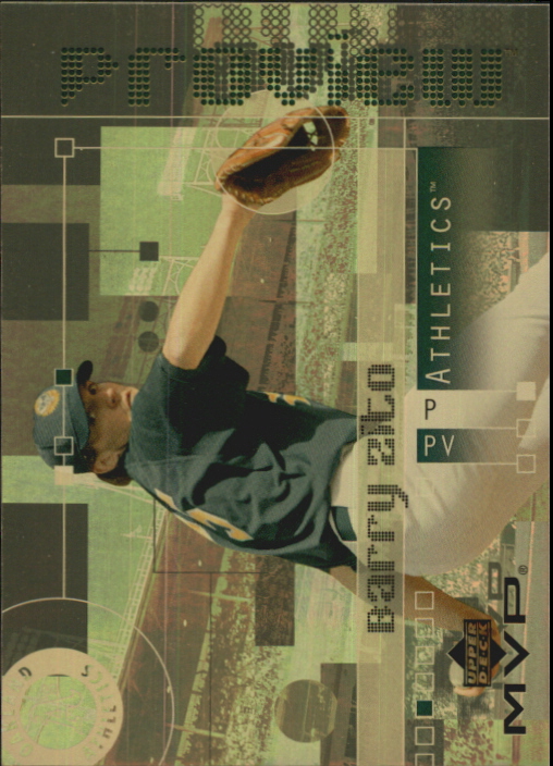 2003 Upper Deck MVP Pro View Gold #PV32 Barry Zito