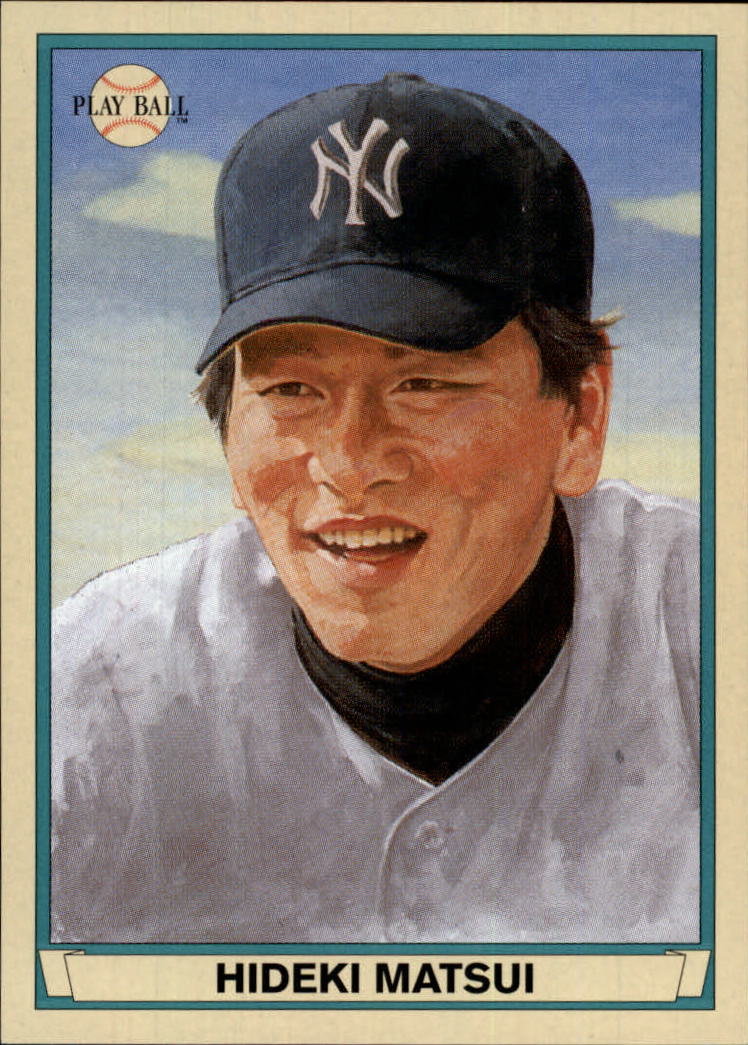 Hideki Matsui Rookie 2003 Upper Deck MVP #141 New York