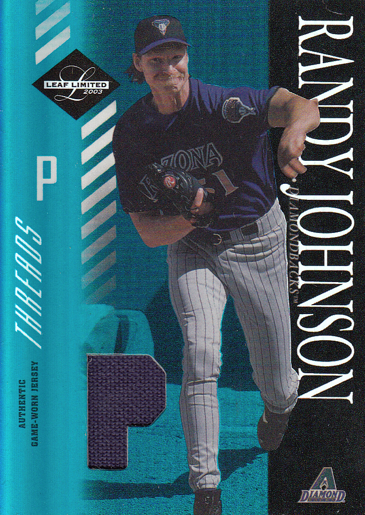 2003 Leaf Limited Threads Position #79 R.Johnson D'backs A