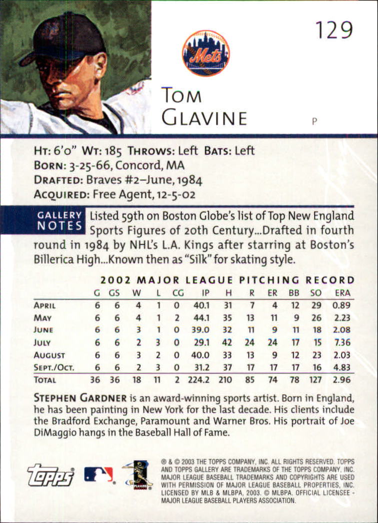 A9174- 2003 Topps Gallery Baseball Cards 1-200 -You Pick- 15+ FREE US SHIP - Picture 224 of 332