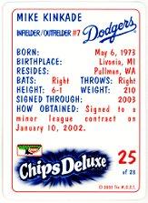 Tarjeta de béisbol B5920- 2003 Dodgers Keebler #s 1-28 -Tú eliges- 15+ ENVÍO GRATUITO A EE. UU. - Imagen 9 de 9