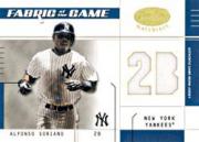 2003 Leaf Certified Materials Fabric of the Game #47PS Alfonso Soriano PS/50