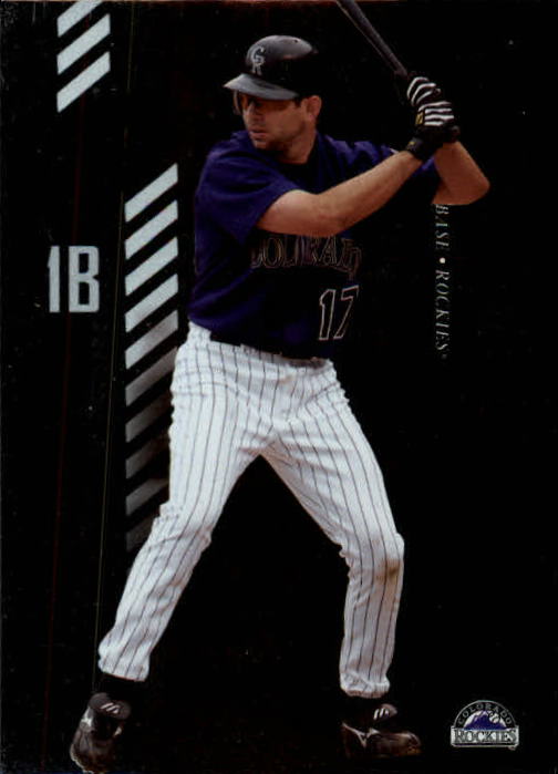 Todd Helton 2001 Pacific Private Stock Bat Card #61