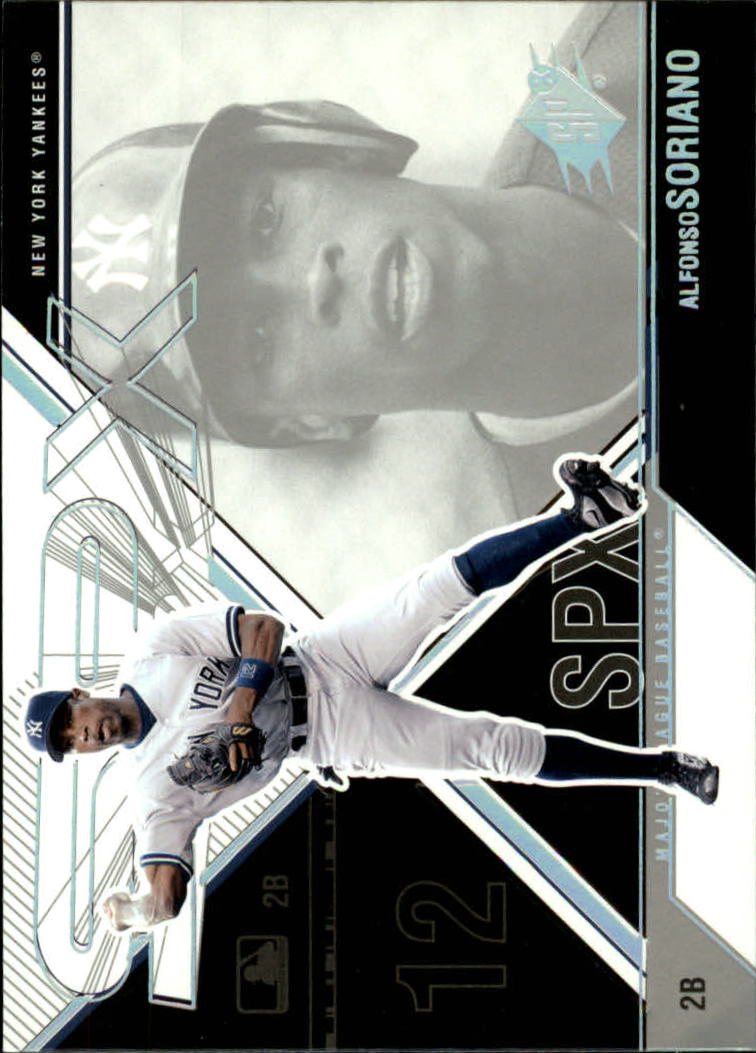 2003 SPx #82 Alfonso Soriano SP