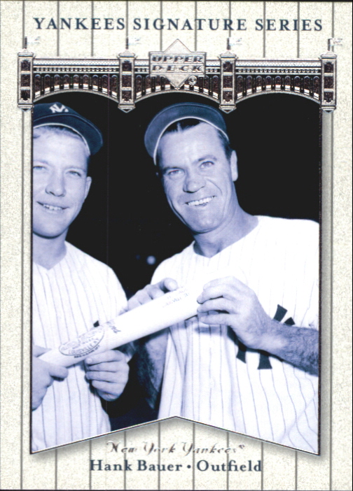 2003 Upper Deck Yankees Signature #34 Hank Bauer