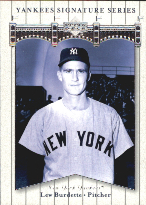 2003 Upper Deck Yankees Signature #49 Lew Burdette