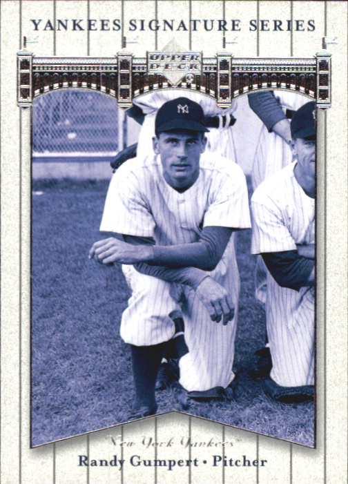 2003 Upper Deck Yankees Signature #70 Randy Gumpert