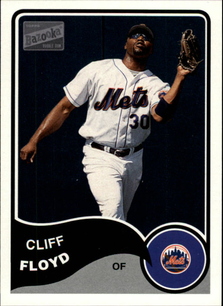 Cliff Floyd autographed baseball card (Florida Marlins) 2001 Donruss  Signature Series #CF