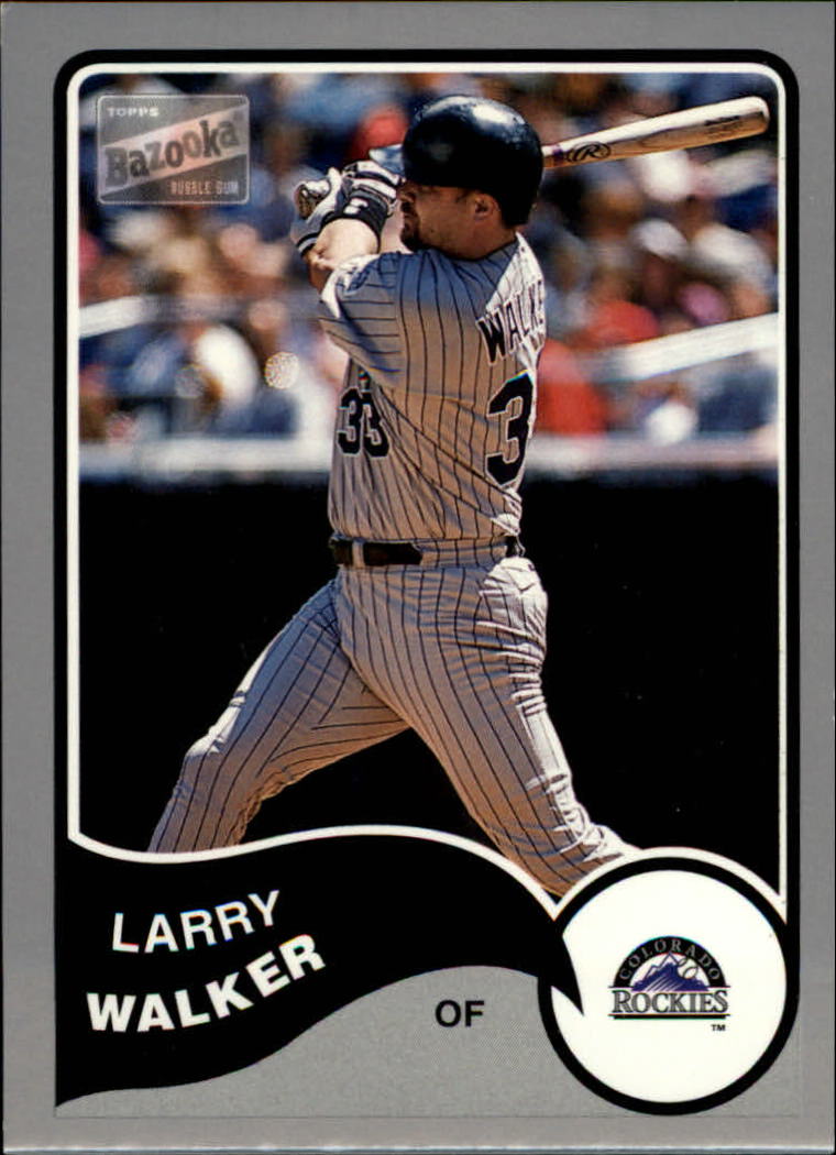 2003 Fleer Tradition Larry Walker Colorado Rockies #33 