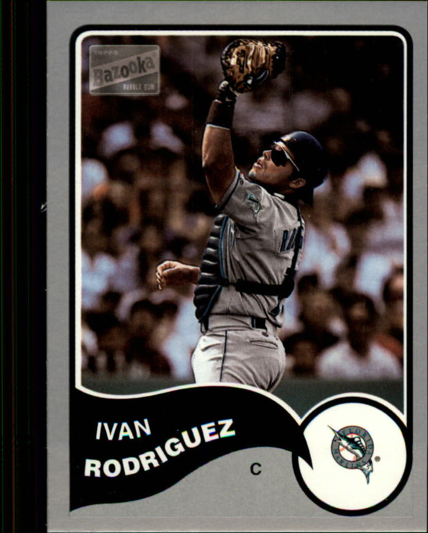 2003 Bazooka Silver #101 Ivan Rodriguez