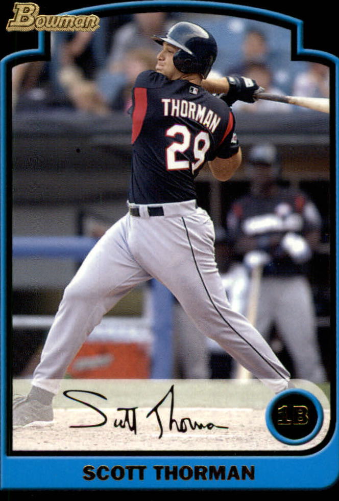 2003 Bowman Draft #160 Scott Thorman