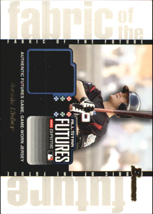 2003 Bowman Draft Fabric of the Future Jersey Relics #JH Justin Huber D