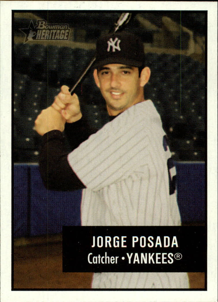 2003 Bowman Heritage #1 Jorge Posada