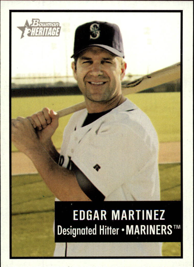 2003 Bowman Heritage #5 Edgar Martinez