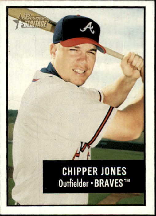 2003 Bowman Heritage #113 Chipper Jones