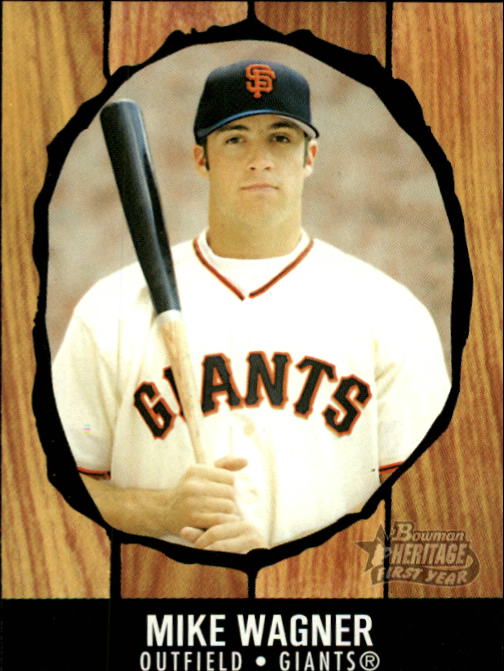 2003 Bowman Heritage #280 Mike Wagner KN RC