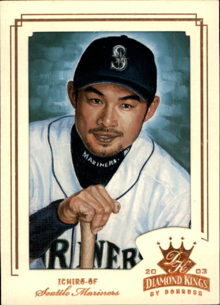 2003 Diamond Kings Bronze Foil #54 Ichiro Suzuki