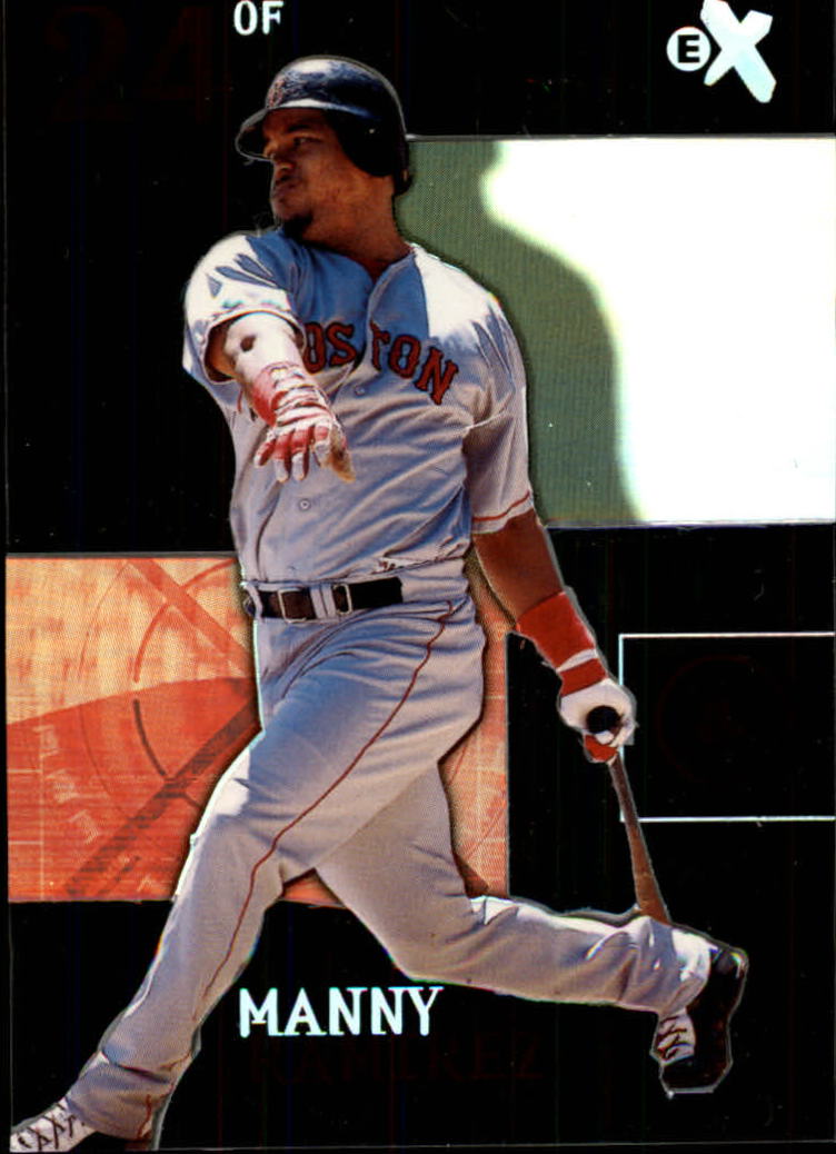 2003 E-X #14 Manny Ramirez
