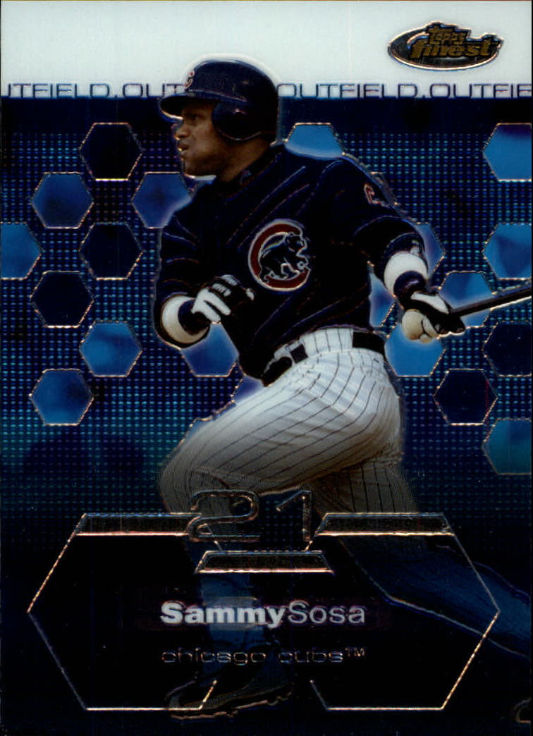 2003 Finest #1 Sammy Sosa