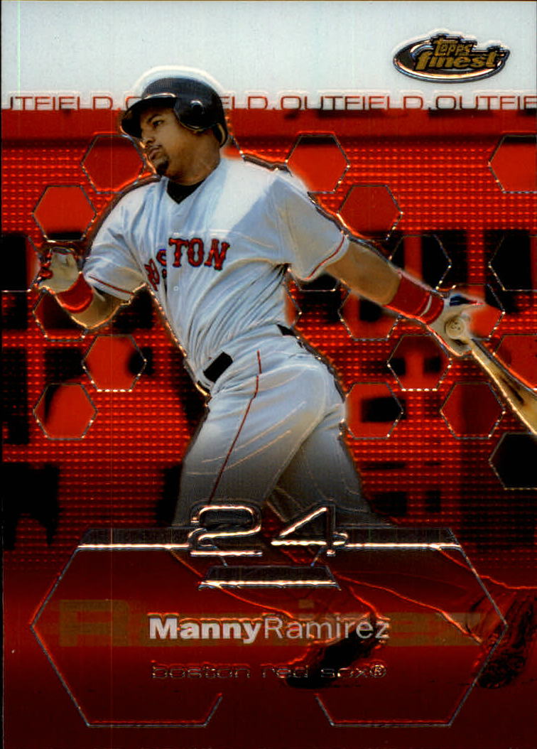 2003 Finest #63 Manny Ramirez