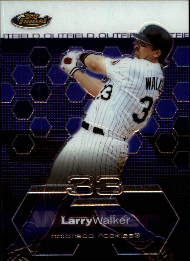 2003 Finest #80 Larry Walker