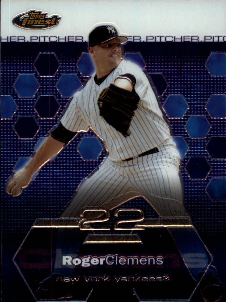2003 Finest #89 Roger Clemens