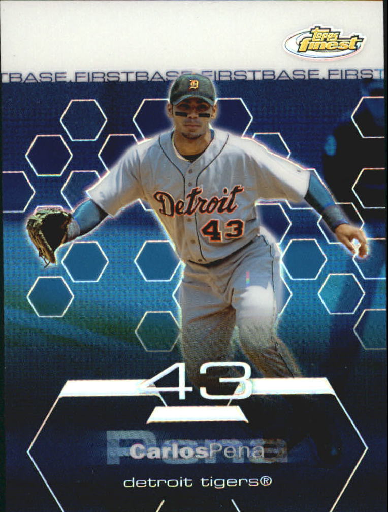2003 Finest Refractors #86 Carlos Pena