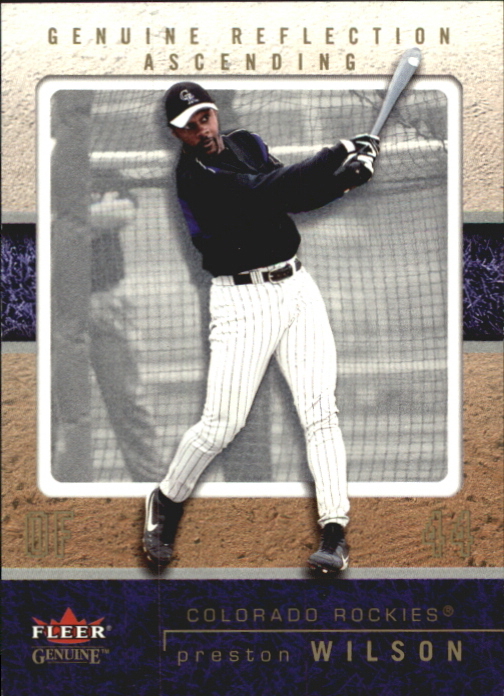 2003 Ultimate Collection Gold #72 Preston Wilson on Fanatics Collect
