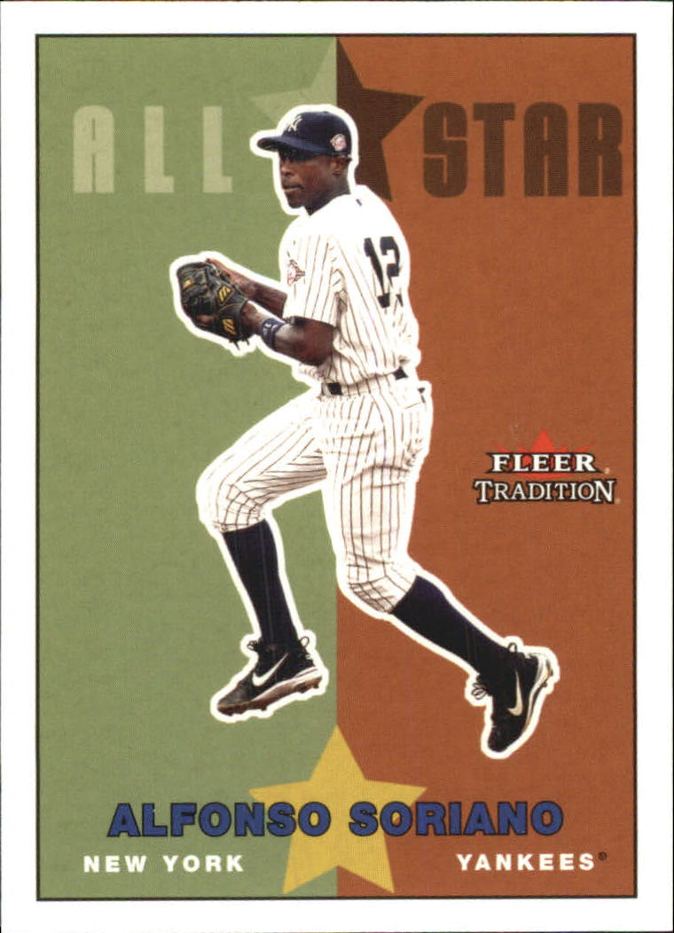 2003 Fleer Tradition Update #203 Alfonso Soriano AS