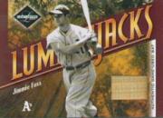 2003 Leaf Limited Lumberjacks Bat #21 Jimmie Foxx/25