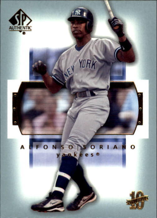 2003 SP Authentic #42 Alfonso Soriano