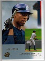 2003 SP Authentic #109 Alfonso Soriano RA