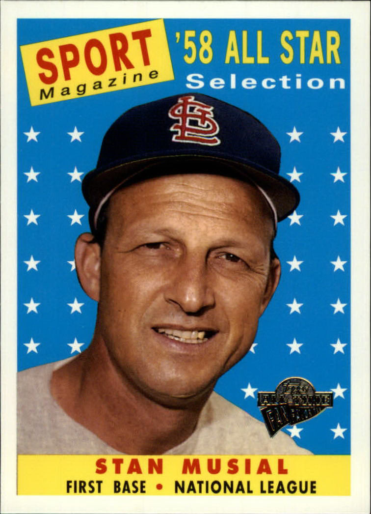 2003 Topps All-Time Fan Favorites #3 Stan Musial