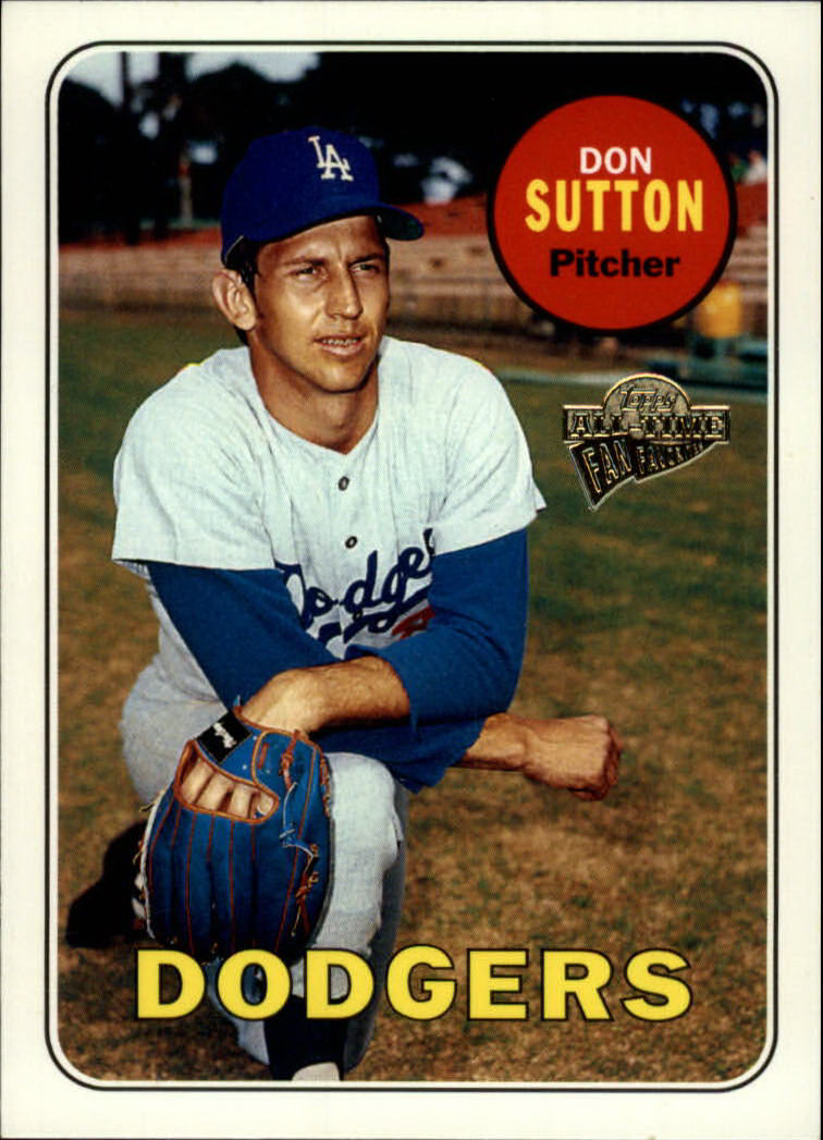 2003 Topps All-Time Fan Favorites #18 Don Sutton