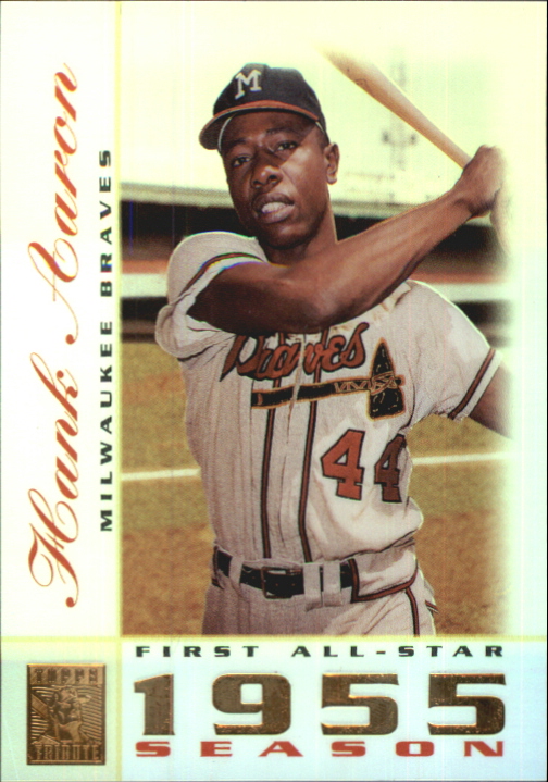 2003 Topps Tribute Perennial All-Star #4 Hank Aaron