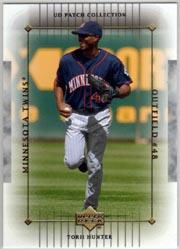 2003 UD Patch Collection #57 Torii Hunter