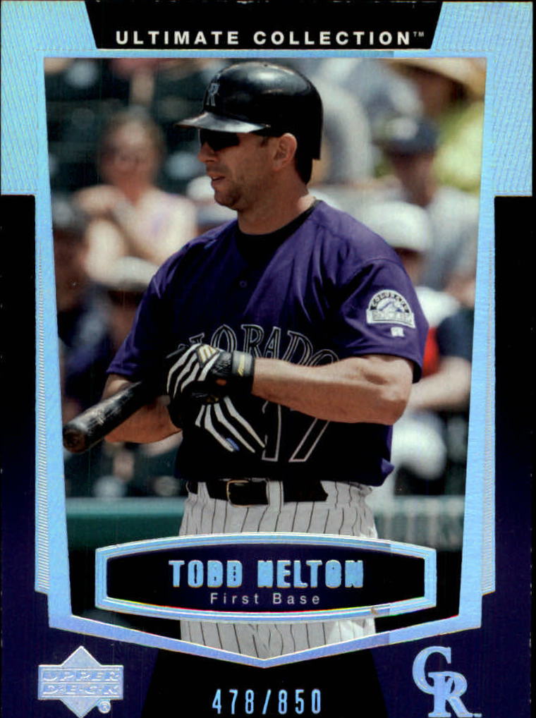 2003 Ultimate Collection #41 Todd Helton