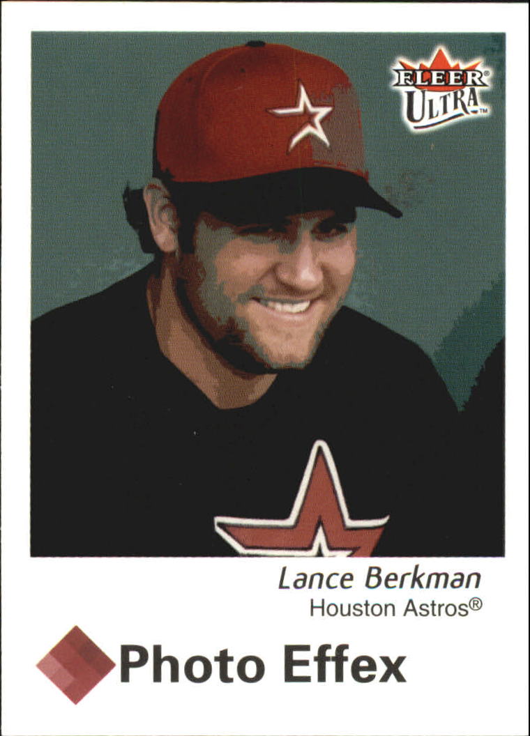 2003 Ultra Photo Effex #16 Lance Berkman