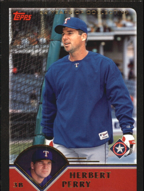 2003 Topps Black #75 Herbert Perry