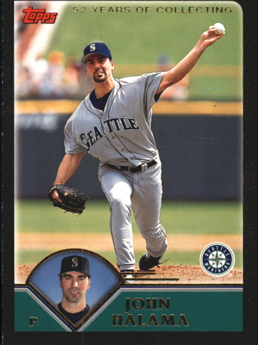 2003 Topps Black #280 John Halama