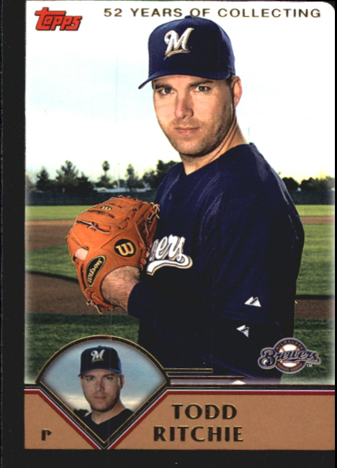 2003 Topps Black #442 Todd Ritchie