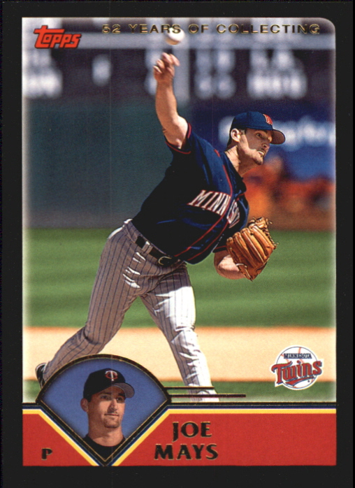 2003 Topps Black #525 Joe Mays