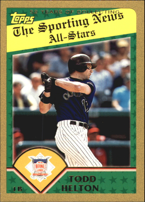 2003 Topps Gold #709 Todd Helton AS