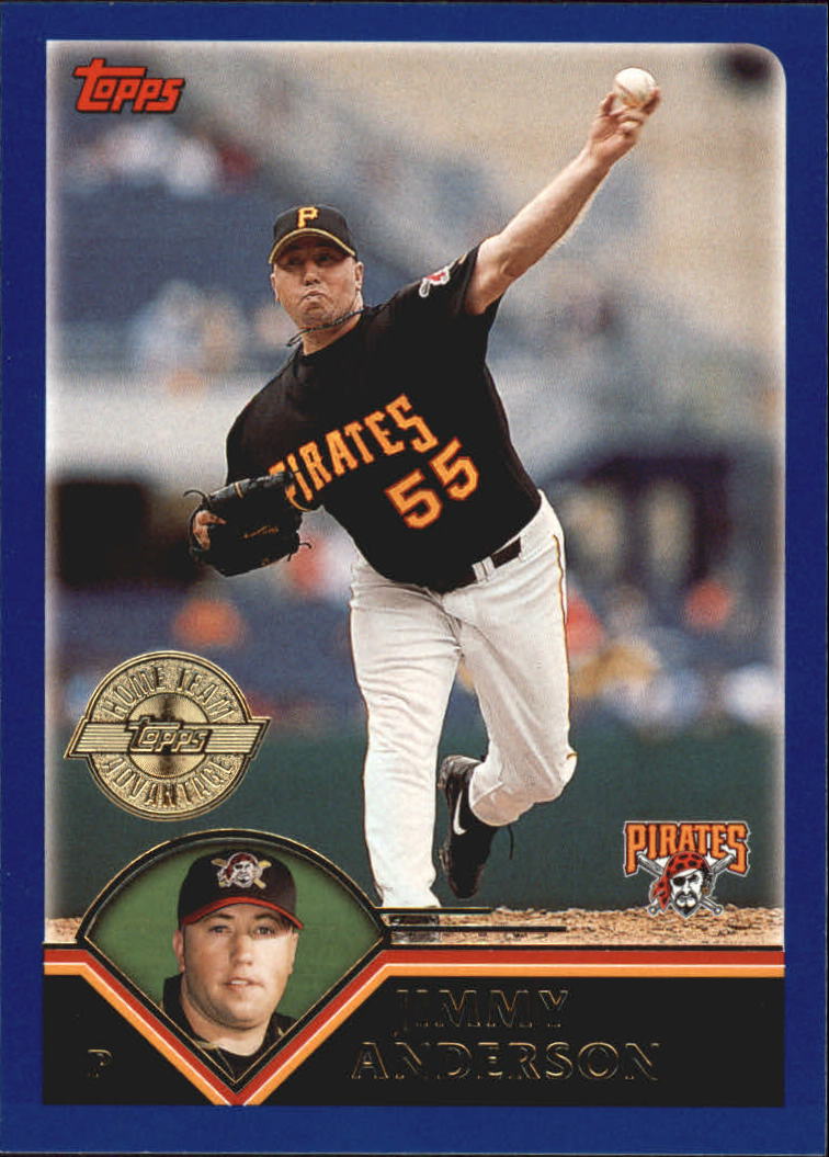 2003 Topps Home Team Advantage #78 Jimmy Anderson