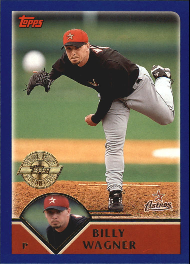 2003 Topps Home Team Advantage #95 Billy Wagner