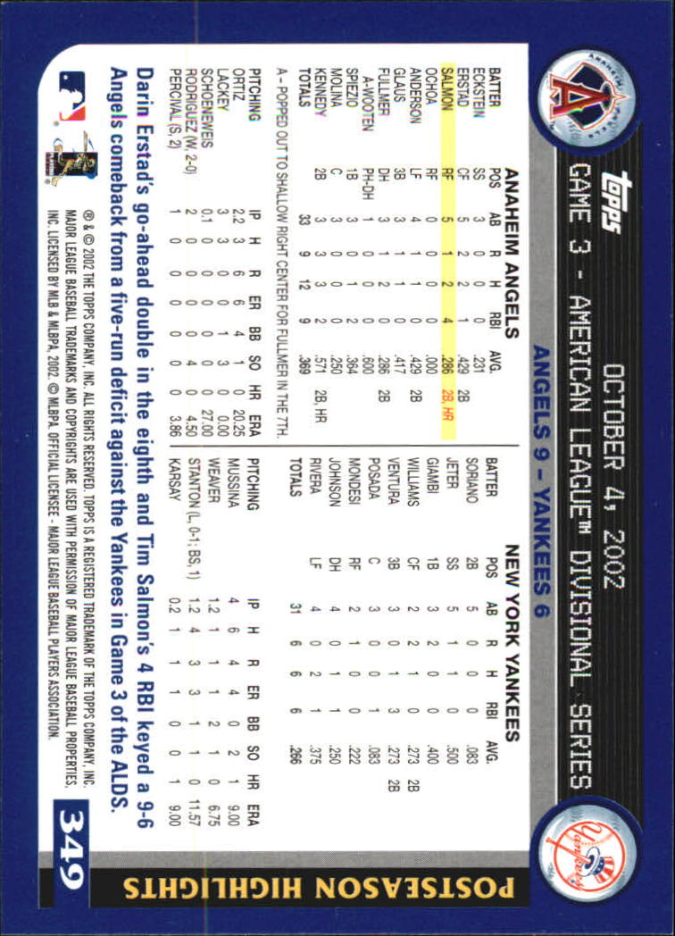 B6848- 2003 Topps Home Team Advantage BB 252-501 -You Pick- 15+ FREE US SHIP - Picture 183 of 487