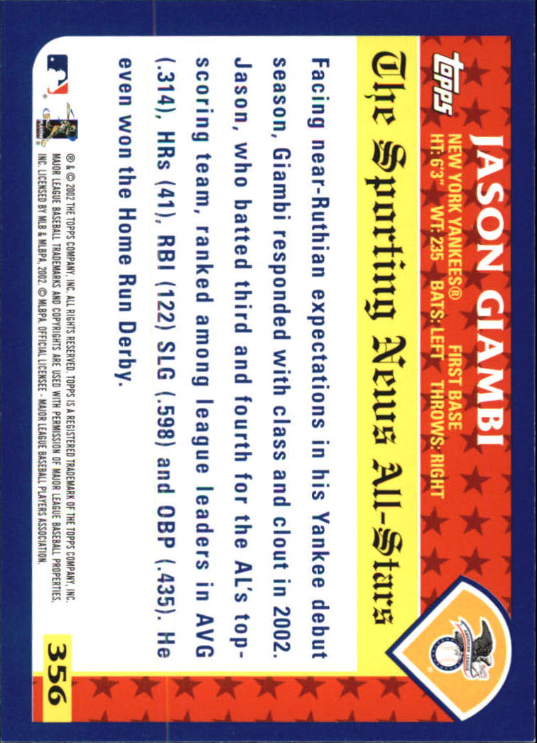 B6848- 2003 Topps Home Team Advantage BB 252-501 -You Pick- 15+ FREE US SHIP - Picture 197 of 487