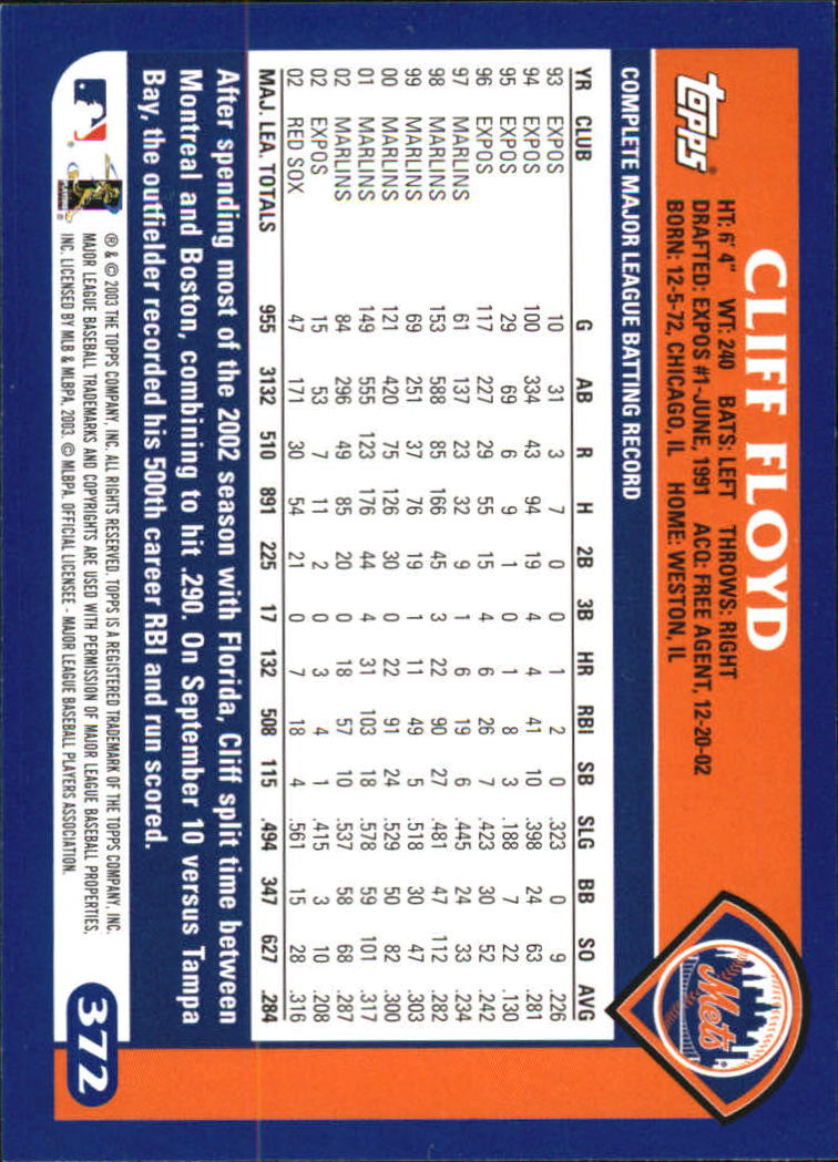B6848- 2003 Topps Home Team Advantage BB 252-501 -You Pick- 15+ FREE US SHIP - Picture 229 of 487