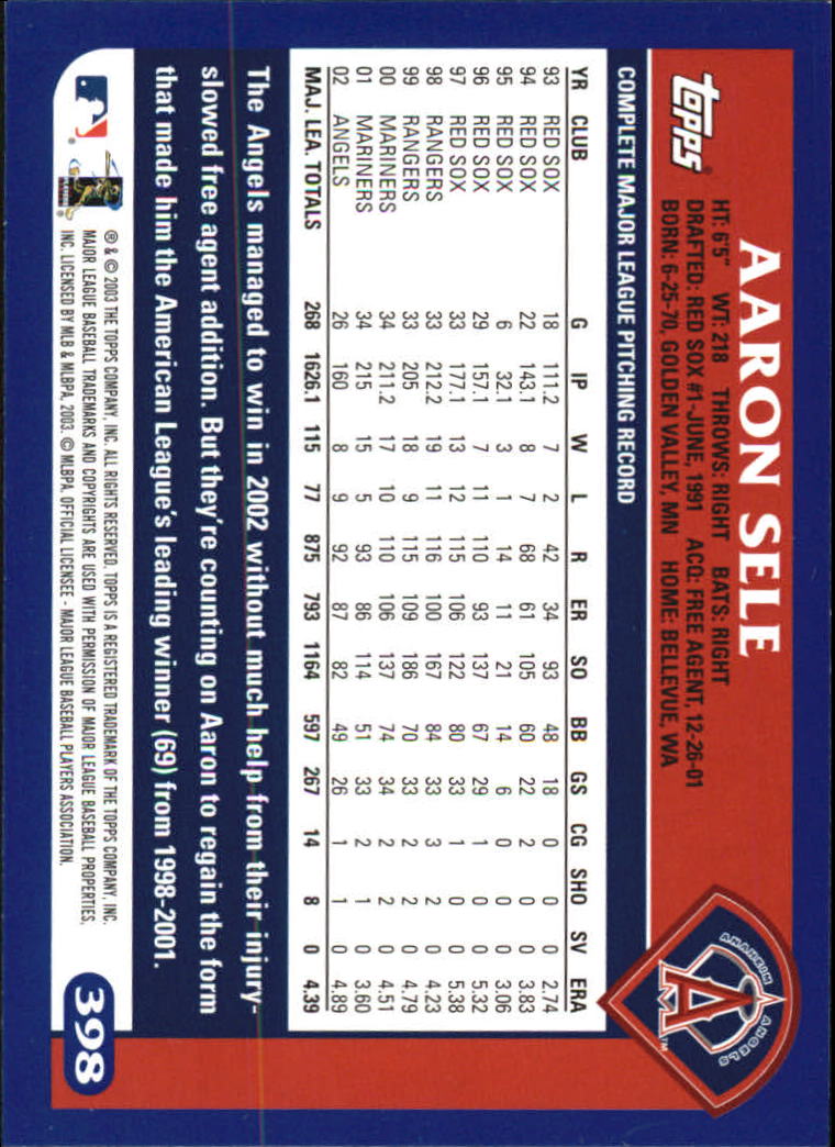 B6848- 2003 Topps Home Team Advantage BB 252-501 -You Pick- 15+ FREE US SHIP - Picture 281 of 487