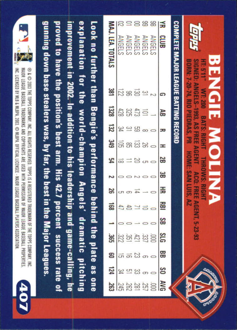 B6848- 2003 Topps Home Team Advantage BB 252-501 -You Pick- 15+ FREE US SHIP - Picture 299 of 487